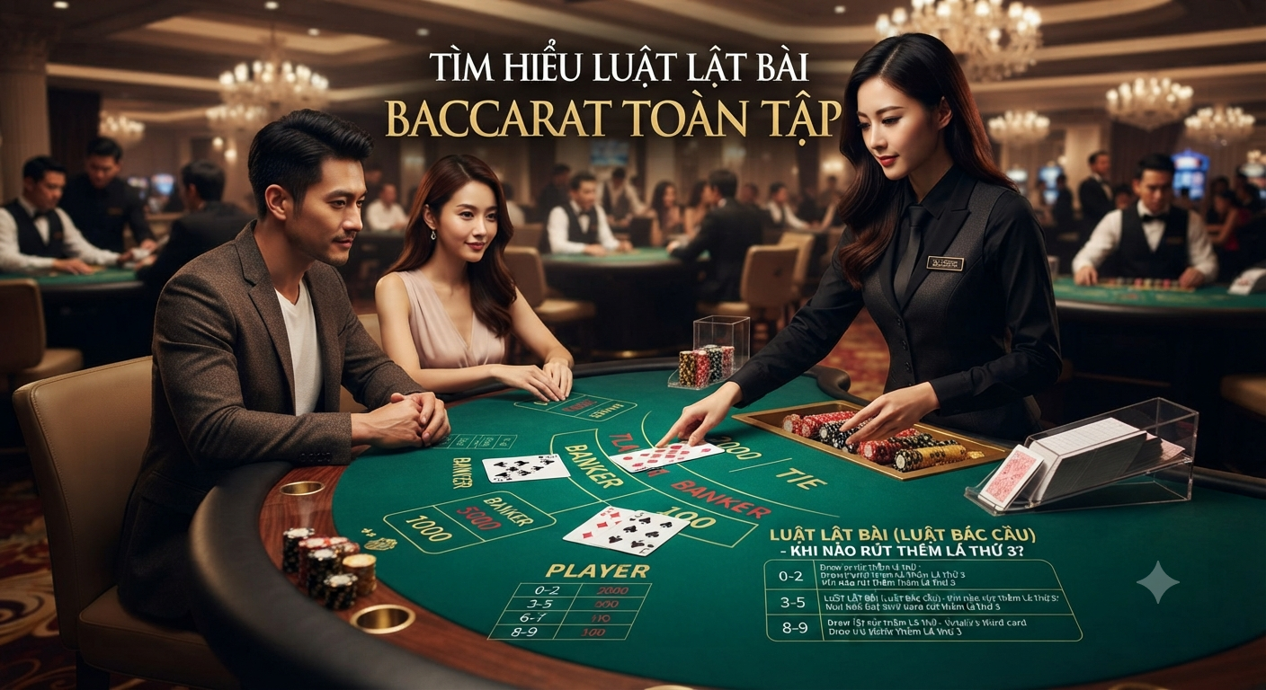 luật lật bài baccarat